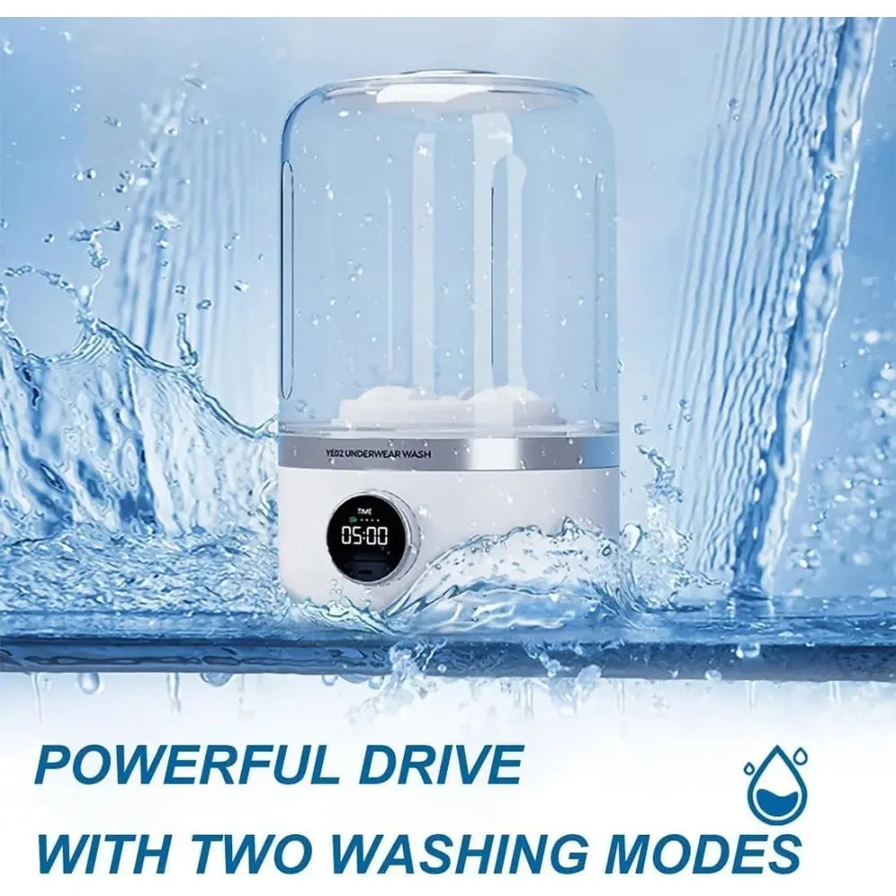 1L Mini Rechargeable Washing Machine