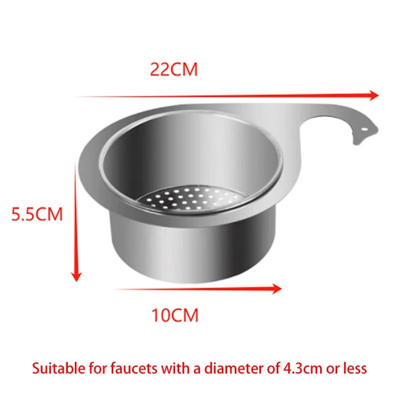Stainless Steel Swan Sink Strainer
