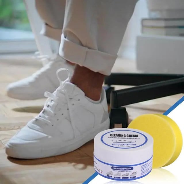 Cleaning Cream for White Shoes